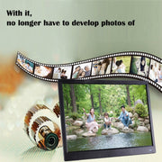 12.5 inch FHD LED Display Digital Photo Frame with Holder & Remote Control, MSTAR V56 Program, Support USB / SD Card Input (White)