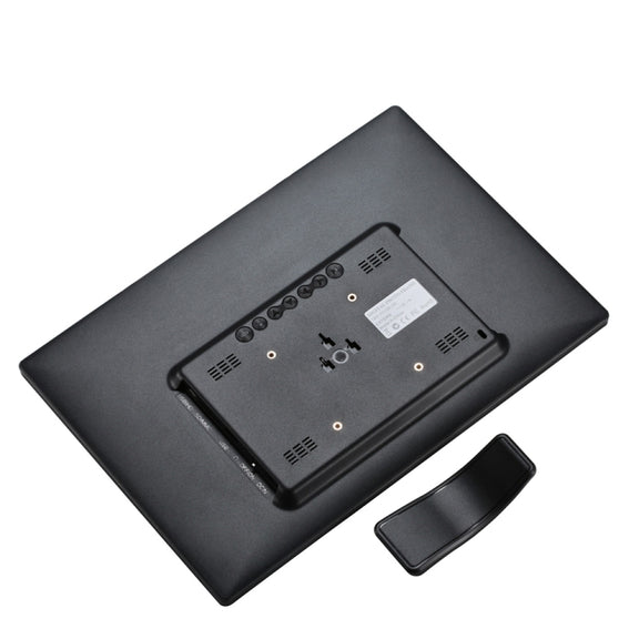 14-inch Digital Photo Frame Electronic Photo Frame Ultra-narrow Side Support 1080P Wall-mounted Advertising Machine(Black)