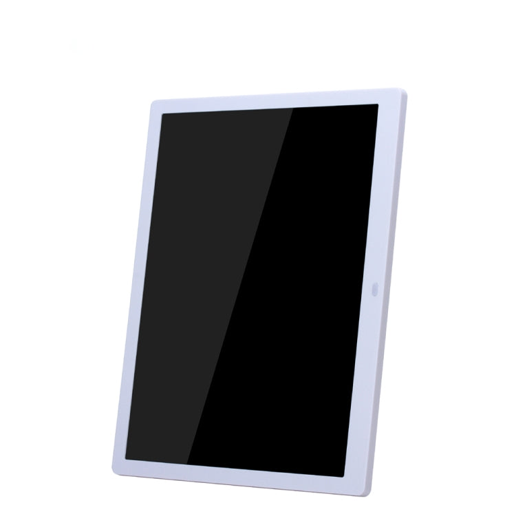 15-inch Digital Photo Frame Electronic Photo Frame Ultra-narrow Side Support 1080P Wall-mounted Advertising Machine, US/EU/UK Plug(White)