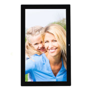 18.5 inch Wall Hanging Advertising Machine, Shopping Mall Electronic Display Stand Advertising Machine, Digital Photo Frame(Black)