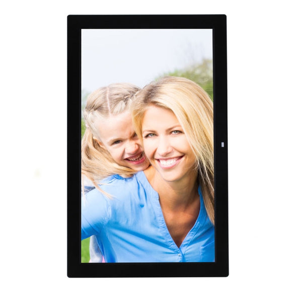 18.5 inch Wall Hanging Advertising Machine, Shopping Mall Electronic Display Stand Advertising Machine, Digital Photo Frame(Black)