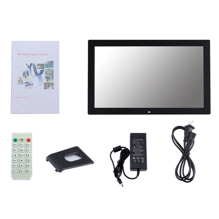 18.5 inch Wall Hanging Advertising Machine, Shopping Mall Electronic Display Stand Advertising Machine, Digital Photo Frame(Black)