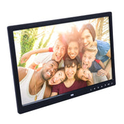15.0 inch LED Display Digital Photo Frame with Holder / Remote Control, Allwinner, Support USB / SD Card Input / OTG(Black)