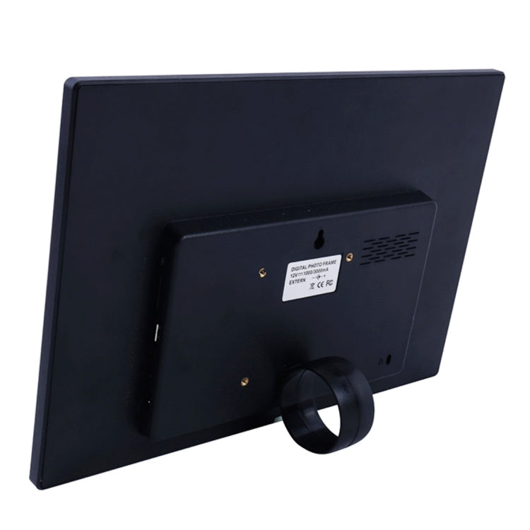 15.0 inch LED Display Digital Photo Frame with Holder / Remote Control, Allwinner, Support USB / SD Card Input / OTG(Black)