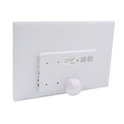 17.0 inch LED Display Digital Photo Frame with 7-keys Touch Button Control / Holder / Remote Control, Allwinner Technology, Support USB / SD Card Input / OTG, US/EU/UK Plug(White)