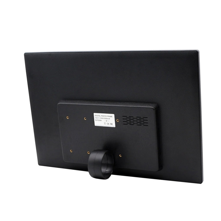 17.0 inch LED Display Digital Photo Frame with Holder / Remote Control, Allwinner Technology, Support USB / SD Card Input / OTG, US/EU/UK Plug(Black)