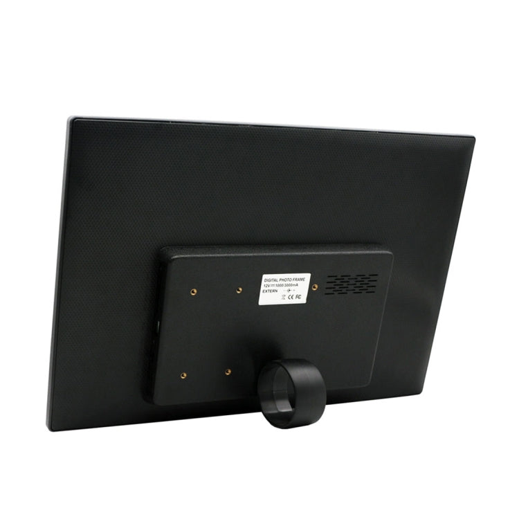 17.0 inch LED Display Digital Photo Frame with Holder / Remote Control, Allwinner Technology, Support USB / SD Card Input / OTG, US/EU/UK Plug(Black)