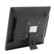 AC 100-240V 8 inch TFT Screen Digital Photo Frame with Holder & Remote Control, Support USB / SD Card Input (Black)