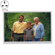 HSD1202 12.1 inch 1280x800 High Resolution Display Digital Photo Frame with Holder and Remote Control, Support SD / MMC / MS Card / USB Port, UK Plug(Silver) - 11-15 inch by PMC TechLife | Online Shopping South Africa | PMC TechLife | Buy Now Pay Later Mobicred