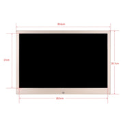 HSD1303 13.3 inch LED 1280x800 High Resolution Display Digital Photo Frame with Holder and Remote Control, Support SD / MMC / MS Card / USB Port, EU Plug(Silver)