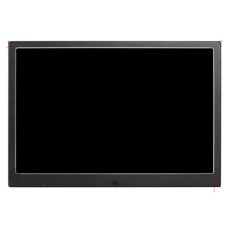 HSD1504 15.4 inch LED 1280x800 High Resolution Display Digital Photo Frame with Holder and Remote Control, Support SD / MMC / MS Card / USB Port, EU Plug(Black)