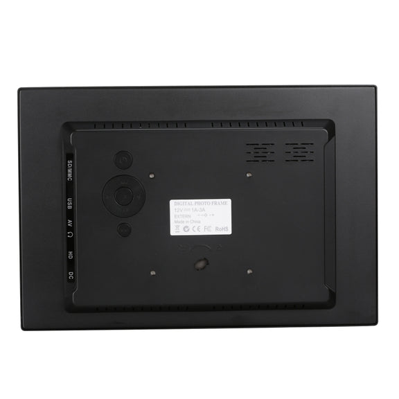 HSD1504 15.4 inch LED 1280x800 High Resolution Display Digital Photo Frame with Holder and Remote Control, Support SD / MMC / MS Card / USB Port, EU Plug(Black)