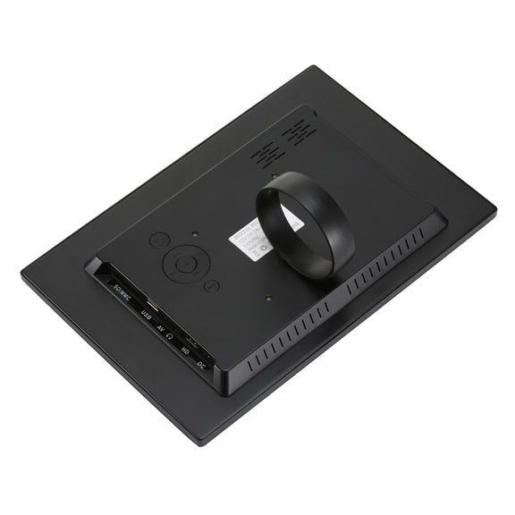 HSD1504 15.4 inch LED 1280x800 High Resolution Display Digital Photo Frame with Holder and Remote Control, Support SD / MMC / MS Card / USB Port, EU Plug(Black)