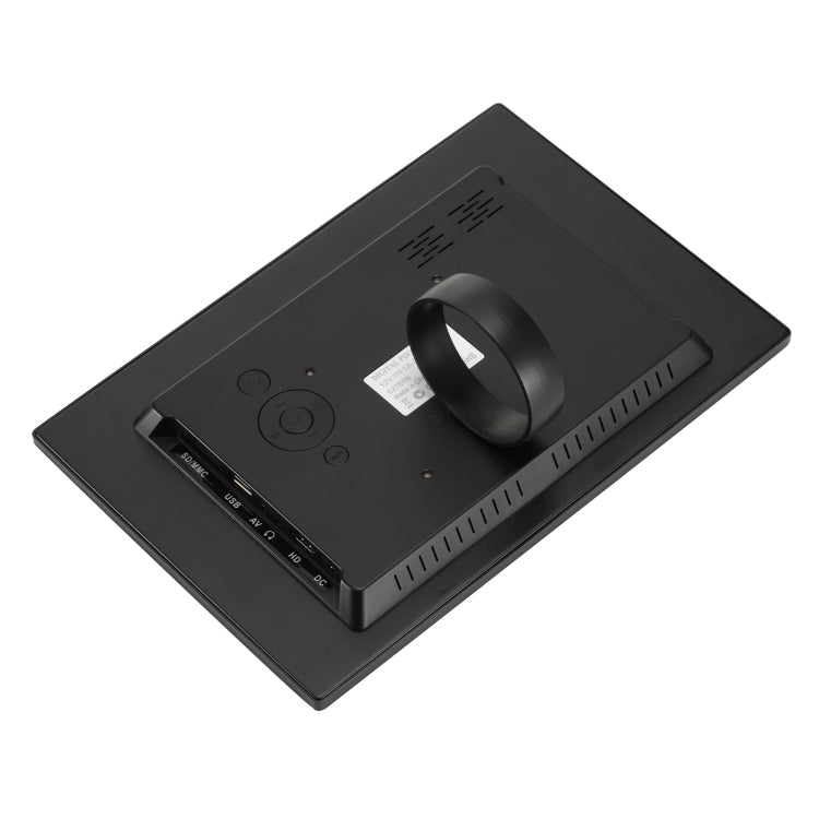 HSD1504 15.4 inch LED 1280x800 High Resolution Display Digital Photo Frame with Holder and Remote Control, Support SD / MMC / MS Card / USB Port, EU Plug(Black)
