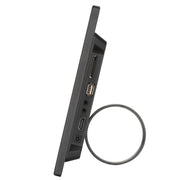 HSD1504 15.4 inch LED 1280x800 High Resolution Display Digital Photo Frame with Holder and Remote Control, Support SD / MMC / MS Card / USB Port, EU Plug(Black)