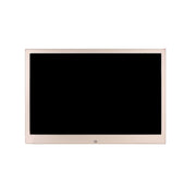 HSD1504 15.4 inch LED 1280x800 High Resolution Display Digital Photo Frame with Holder and Remote Control, Support SD / MMC / MS Card / USB Port, EU Plug(Gold)