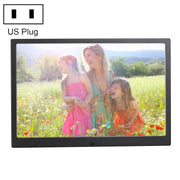 HSD1707 17 inch LED 1440X900 High Resolution Display Digital Photo Frame with Holder and Remote Control, Support SD / MMC / MS Card / USB Port, US Plug(Black)
