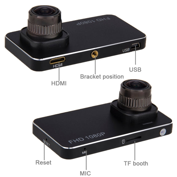 G636 2.7 inch Screen Display Car DVR Recorder, Support Loop Recording / Motion Detection / G-Sensor / Night Vision Function