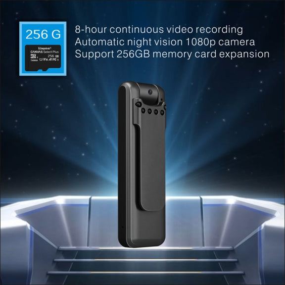 M13 1.0 Million Pixels 180 Degrees Rotating Lens Video Recorder Pen (Black)