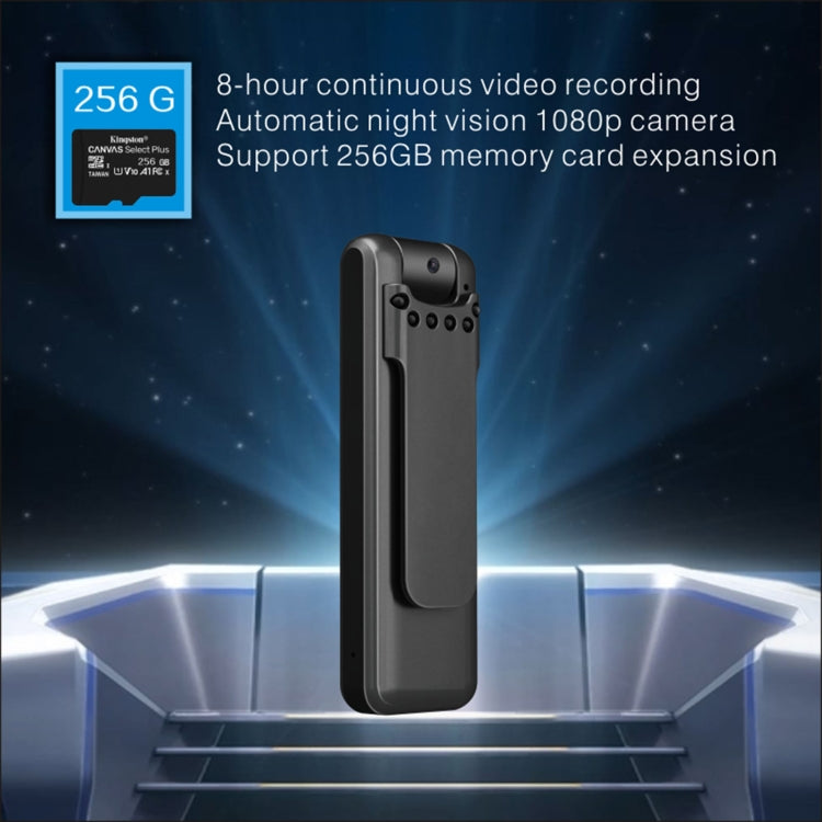 M13 1.0 Million Pixels 180 Degrees Rotating Lens Video Recorder Pen (Black)