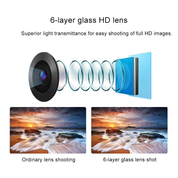 4 inch HD WIFI Dual Lens 1080P Water-resistant Motorcycle Driving Recorder