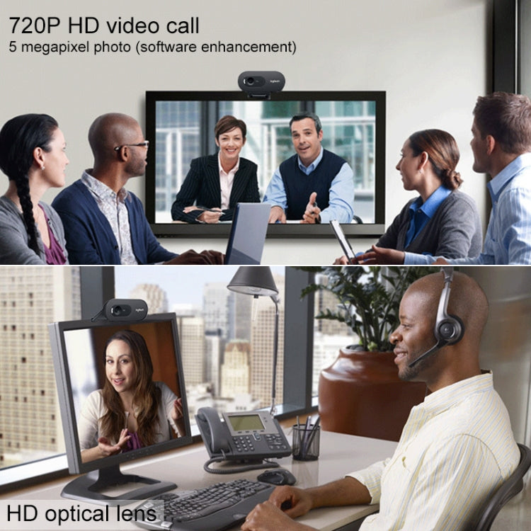 Logitech C270i IPTV HD Webcam(Black)