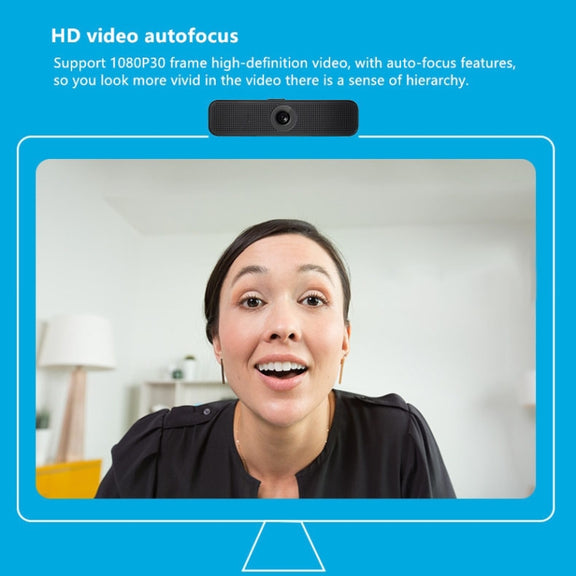 Logitech C925E 1080p HD Webcam with Integrated Security Cover(Black)