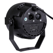 KD-12W 12 LED PAR Light Stage Light, with LED Display, Master / Slave / DMX512 / Auto Run Modes, US Plug