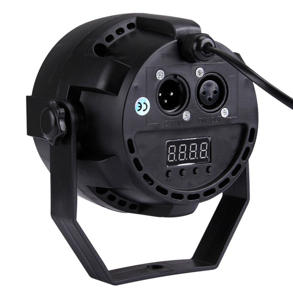 KD-12W 12 LED PAR Light Stage Light, with LED Display, Master / Slave / DMX512 / Auto Run Modes, US Plug