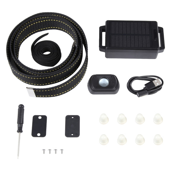 4G US Version Intelligent Water-resistant GPS Pet Tracker Solar Energy Cattle Sheep Position Locator