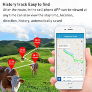 4G US Version Intelligent Water-resistant GPS Pet Tracker Solar Energy Cattle Sheep Position Locator