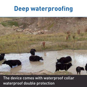 4G US Version Intelligent Water-resistant GPS Pet Tracker Solar Energy Cattle Sheep Position Locator