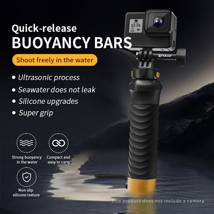 PULUZ Quick Release Floating Handle Hand Grip (Black)