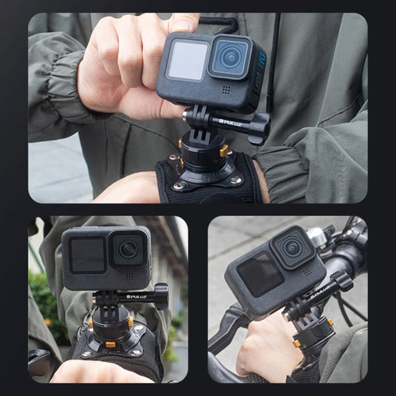 PULUZ Magnetic Quick-release Wrist Strap Harness Belt (Black)