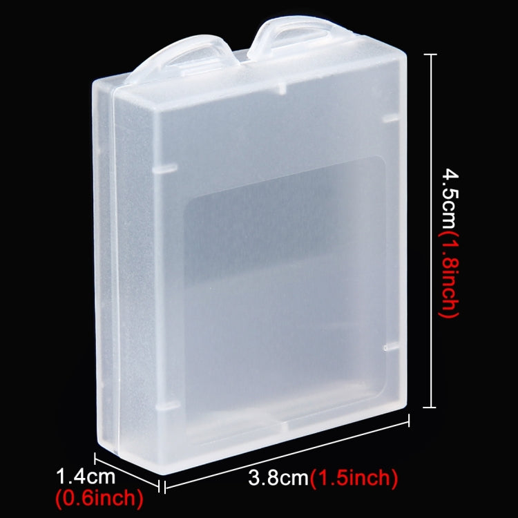 PULUZ Hard Plastic Transparent Battery Storage Box (for GoPro HERO4 Battery)