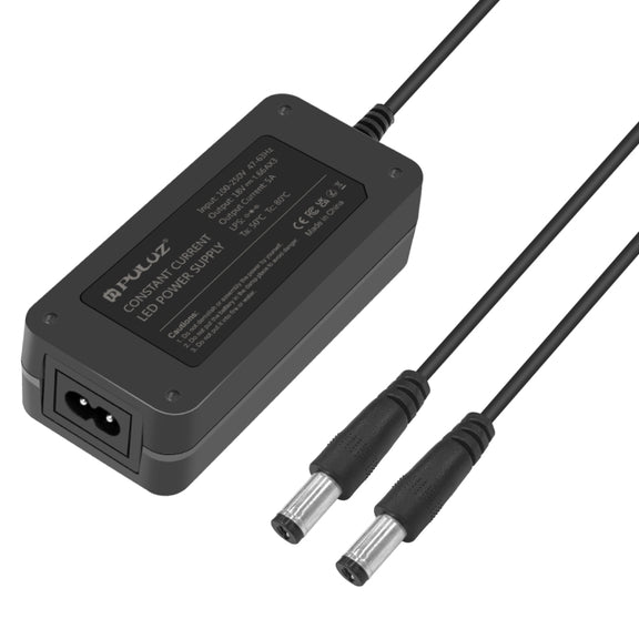 PULUZ Constant Current LED Power Supply Power Adapter for 80cm Studio Tent, AC 100-250V to DC 18V 3A(UK Plug)