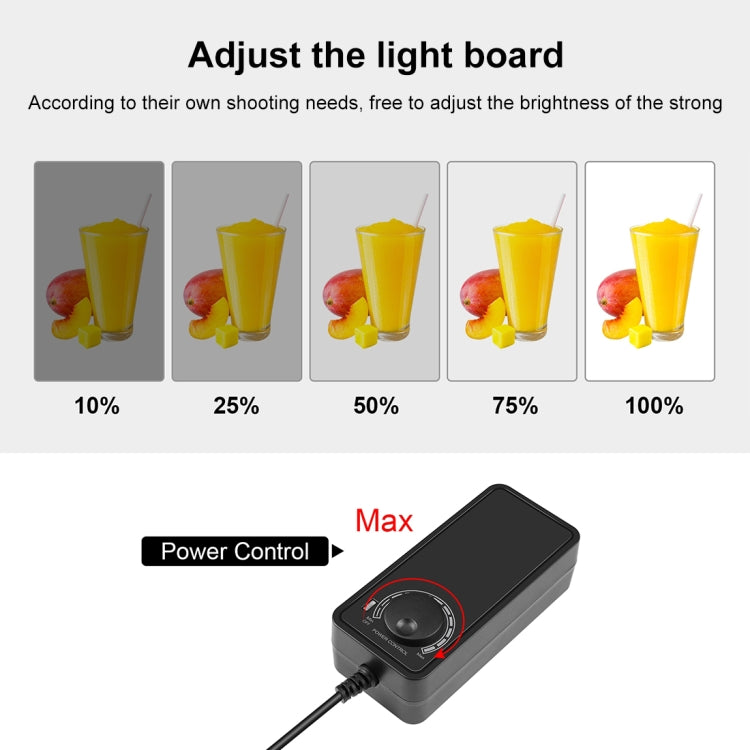 PULUZ Constant Current LED Power Supply Power Adapter for 80cm Studio Tent, AC 100-250V to DC 18V 3A(UK Plug)