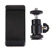 PULUZ 1/4 inch Hot Shoe Tripod Head +  Tripod Stand Clamp for iPhone, Samsung, Huawei, HTC, 5.5cm