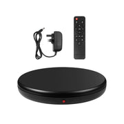 PULUZ 45cm Remote Control Adjusting Speed Rotating Turntable Display Stand, Black, Load 100kg(UK Plug)