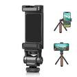 PULUZ Tripod Head Cold Shoes Aluminum Alloy Phone Clamp Holder Bracket (Black) - Desktop Holder by PULUZ | Online Shopping South Africa | PMC TechLife | Buy Now Pay Later Mobicred