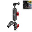 PULUZ Motorcycle Handlebar Crab Clamp CNC Metal Magic Arm Rod Mount - free shipping - PMC TechLife - Order now!