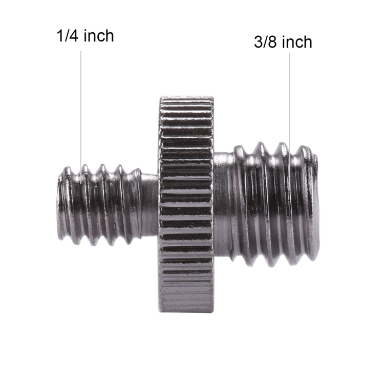 PULUZ 1/4 inch Male Thread to 3/8 inch Male Thread Adapter Screw