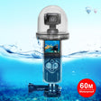 PULUZ 60m Underwater Waterproof Housing Diving Case Cover for DJI Osmo Pocket - Case & Bags by PULUZ | Online Shopping South Africa | PMC TechLife | Buy Now Pay Later Mobicred