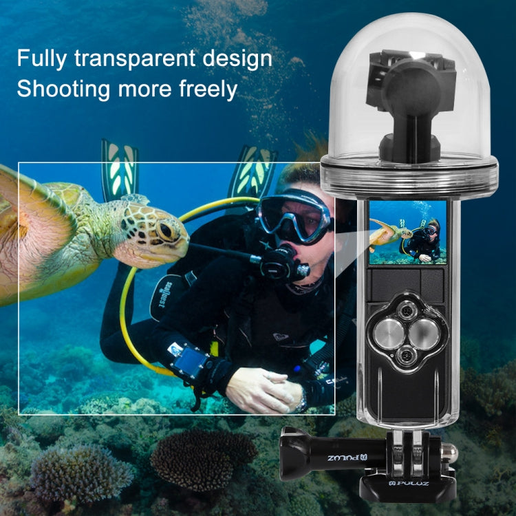 PULUZ 60m Underwater Water-resistant Housing Diving Case Cover for DJI Osmo Pocket