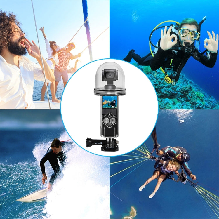 PULUZ 60m Underwater Water-resistant Housing Diving Case Cover for DJI Osmo Pocket