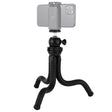 PULUZ Mini Octopus Flexible Tripod Holder with Ball Head for SLR Cameras, GoPro, Cellphone, Size:30cmx5cm - free shipping - PMC TechLife - Order now!
