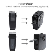 PULUZ for GoPro Fusion Housing Shell CNC Aluminum Alloy Protective Cage with Basic Mount & Lens Caps(Black)
