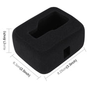 PULUZ for GoPro HERO8 Black Foam Windshield Housing Case(Black)