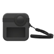 PULUZ for GoPro Max Dual Lens Caps Case + Body Silicone Protective Case(Black)