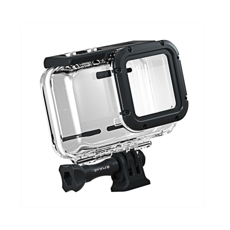 PULUZ 60m Underwater Depth Diving Case Water-resistant Camera Housing for Insta360 ONE R 4K Wide-angle Edition(Transparent)